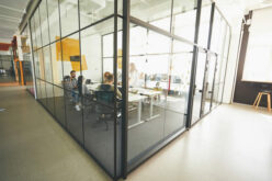 Stylish Glass Office Partitions for Offices